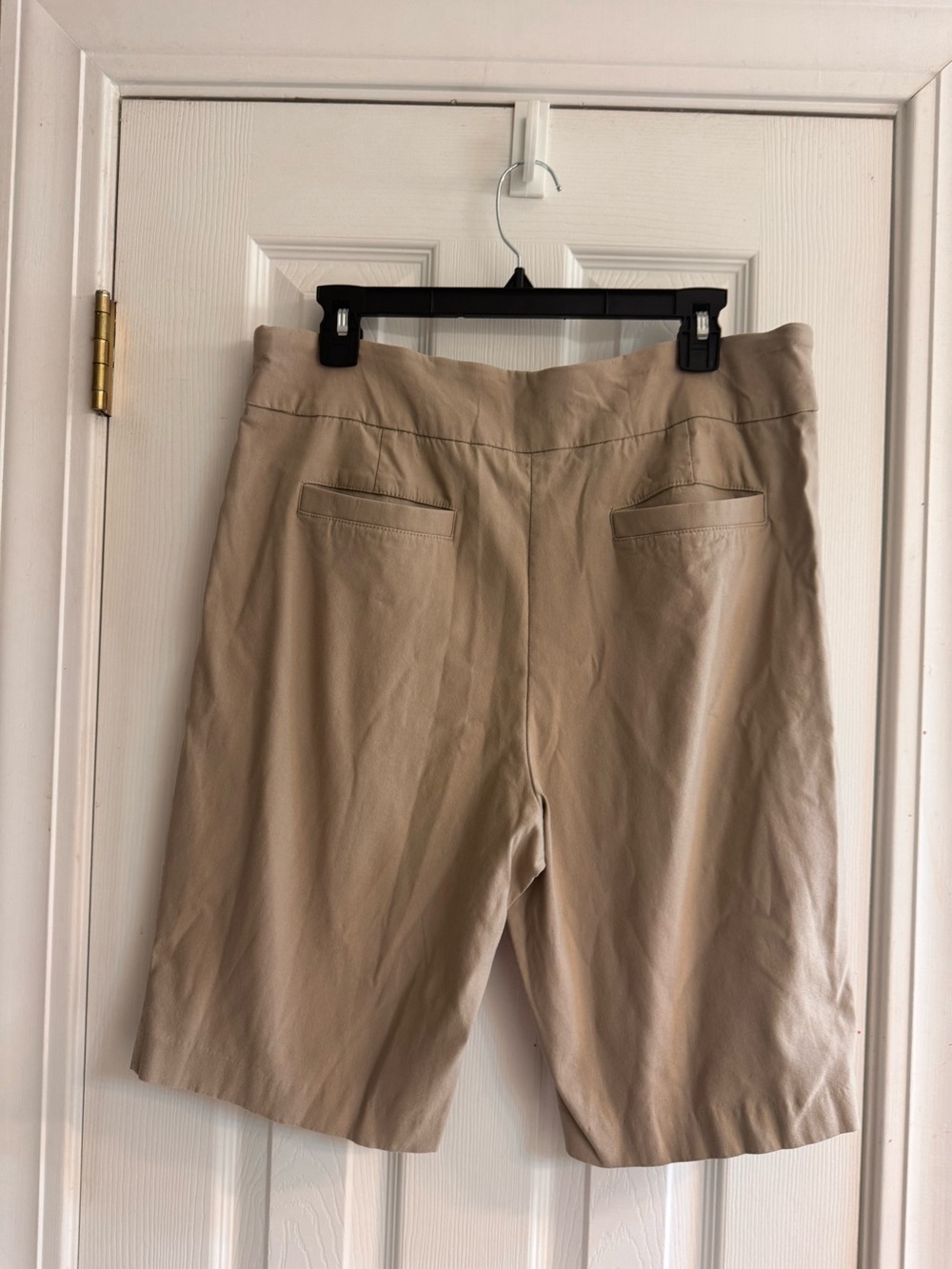 Kim Rogers Tummy Control Khaki Bermuda Shorts
